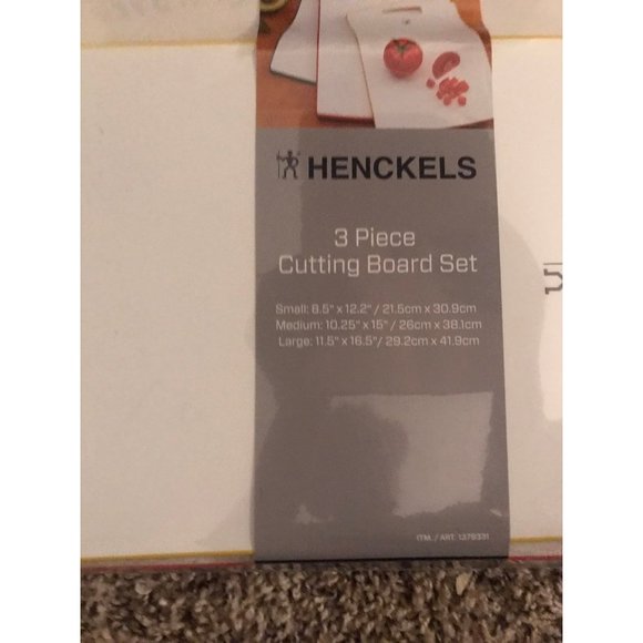 Henckels 3 piece Cutting Board Set - Picture 10 of 10